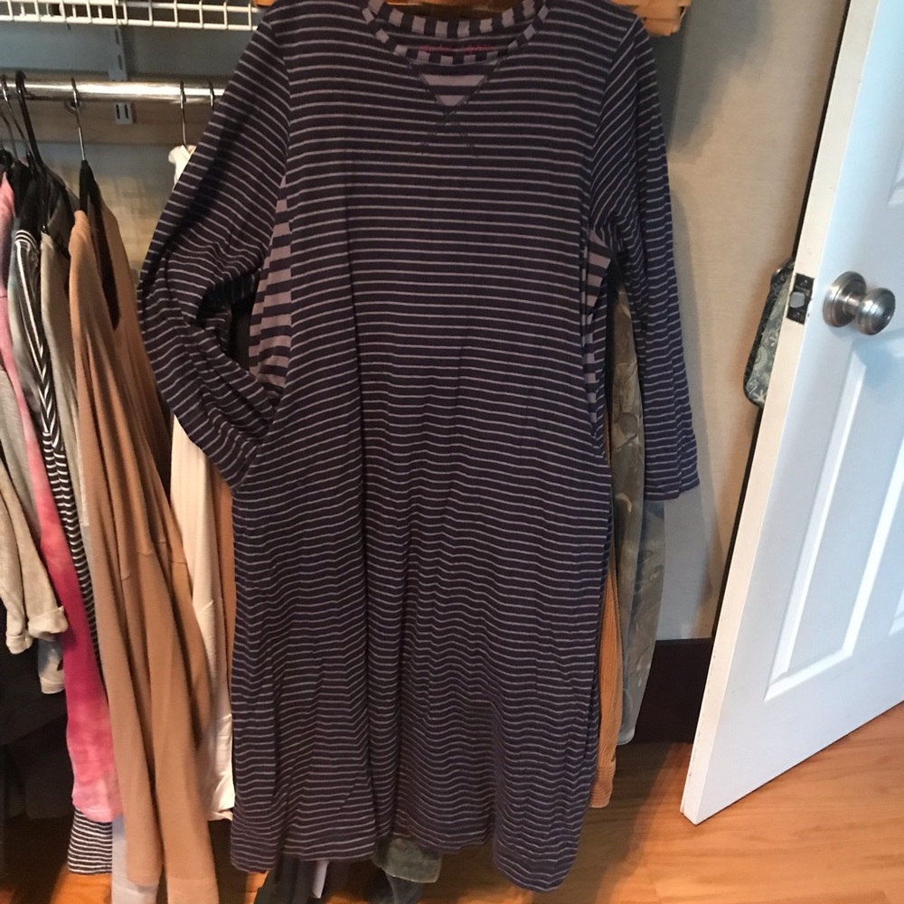 Gudrun Sjoden Striped dress with pockets